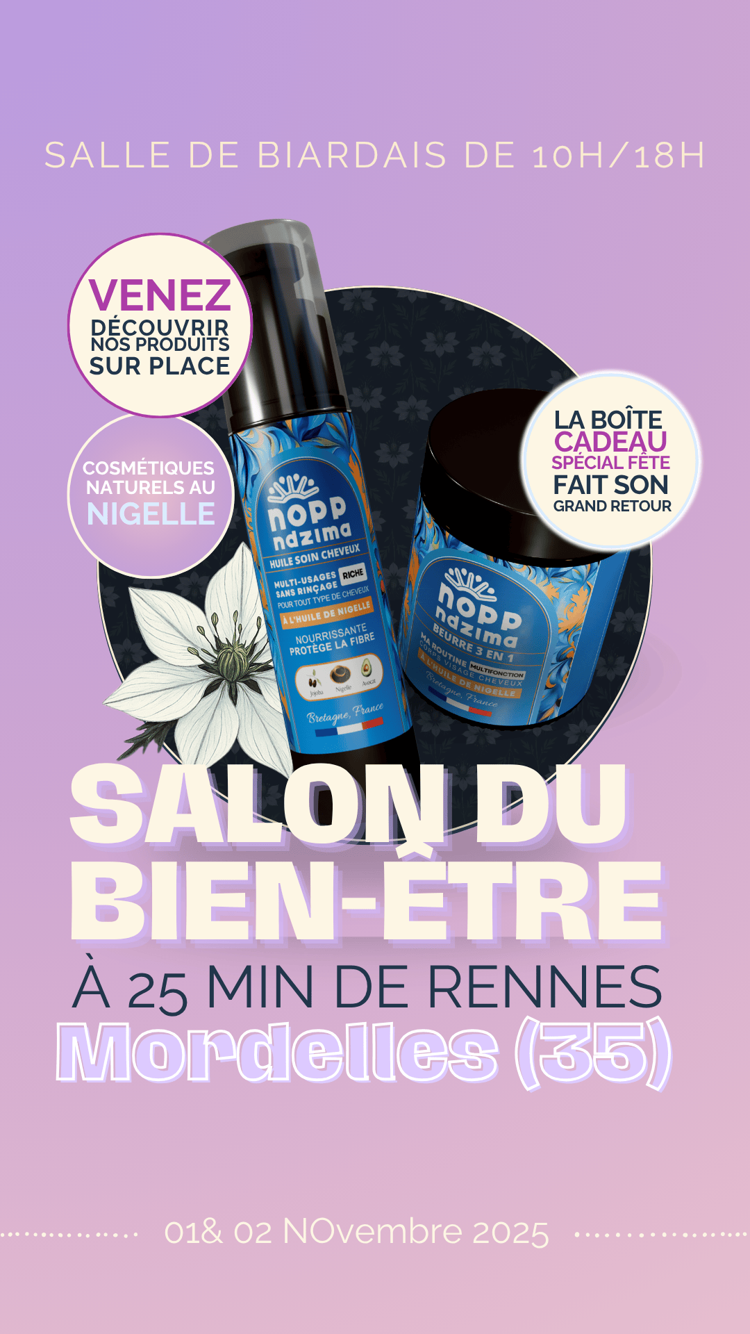 Salon de l’Utile à l’Agréable à Noyal-Châtillon-sur-Seiche – Marché artisanal et bien-être
