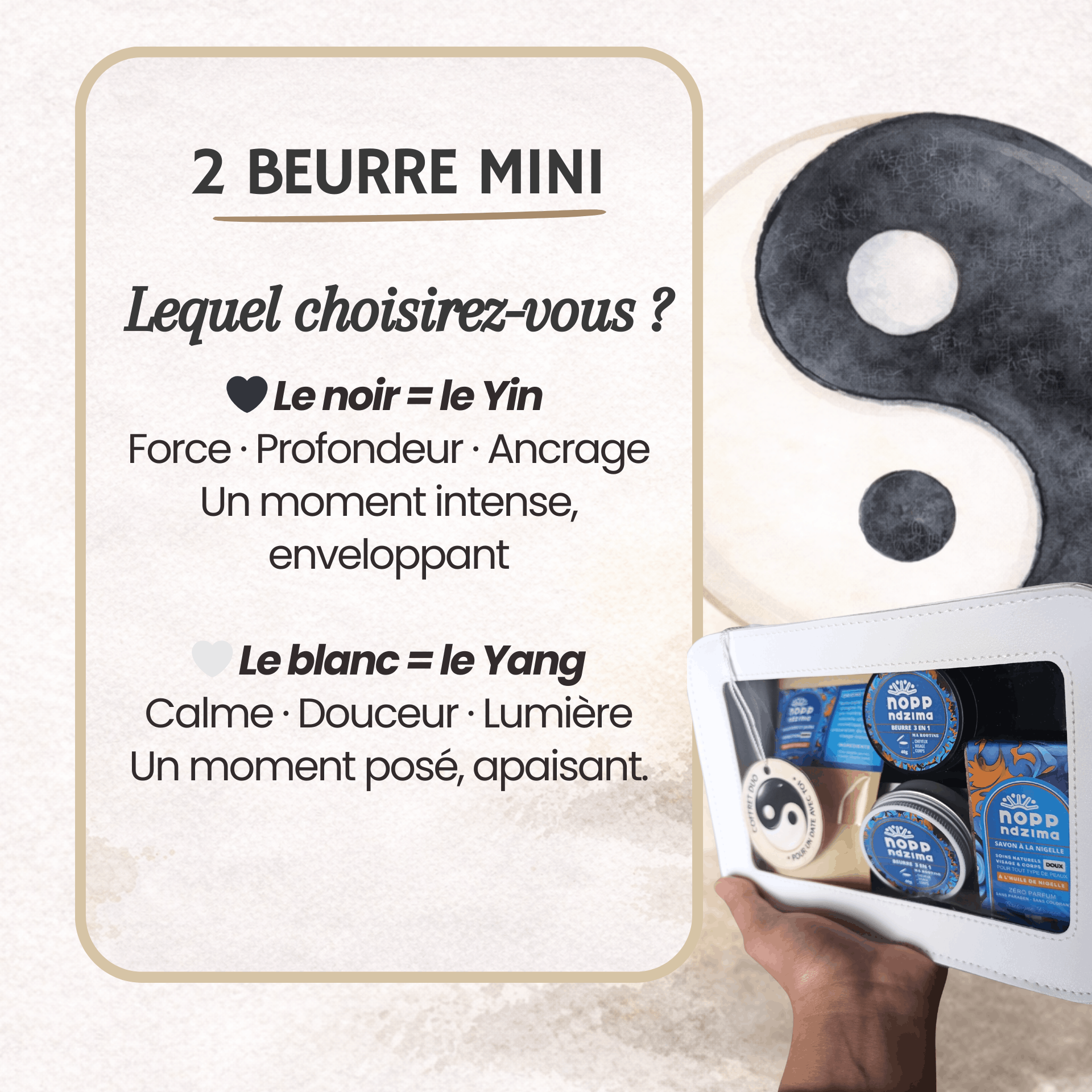 Moment soin à partager à deux – Coffret Duo Nopp Ndzima