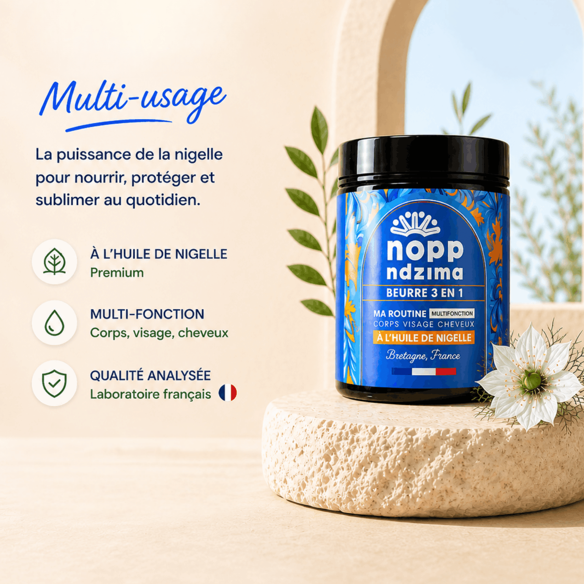 Pack huile de nigelle Nopp